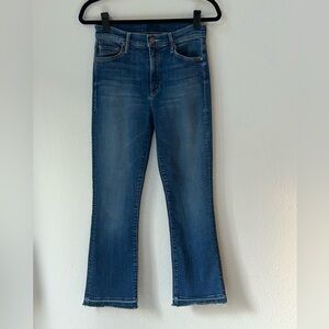 MOTHER Insider Crop Undone Hem (Size 26)